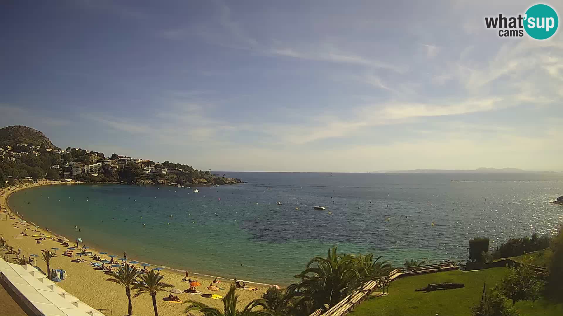 Platja de l’Almadrava Spiaggia Live Webcam Roses – Costa Brava – Spagna