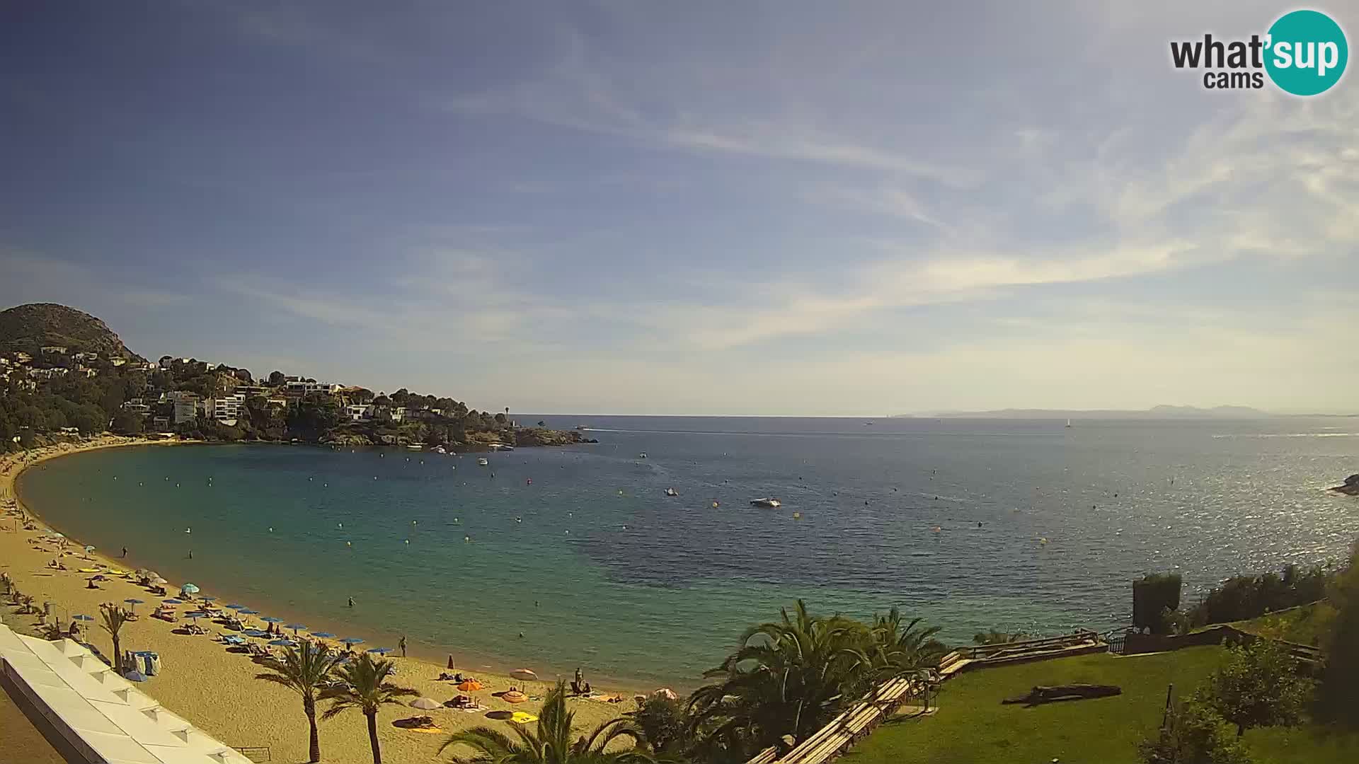 Platja de l’Almadrava Strand Webcam Roses – Costa Brava – Spanien