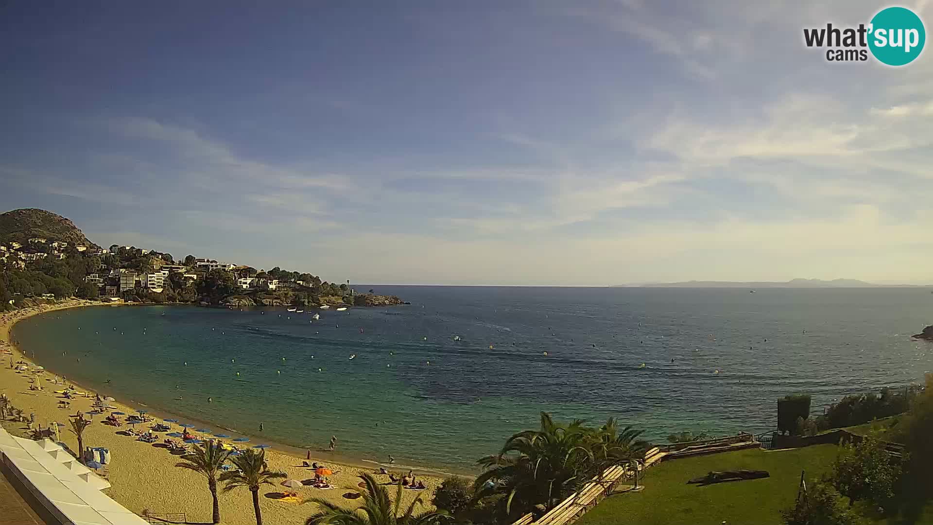 Playa de l’Almadrava camera en vivo Roses – Costa Brava – Espana