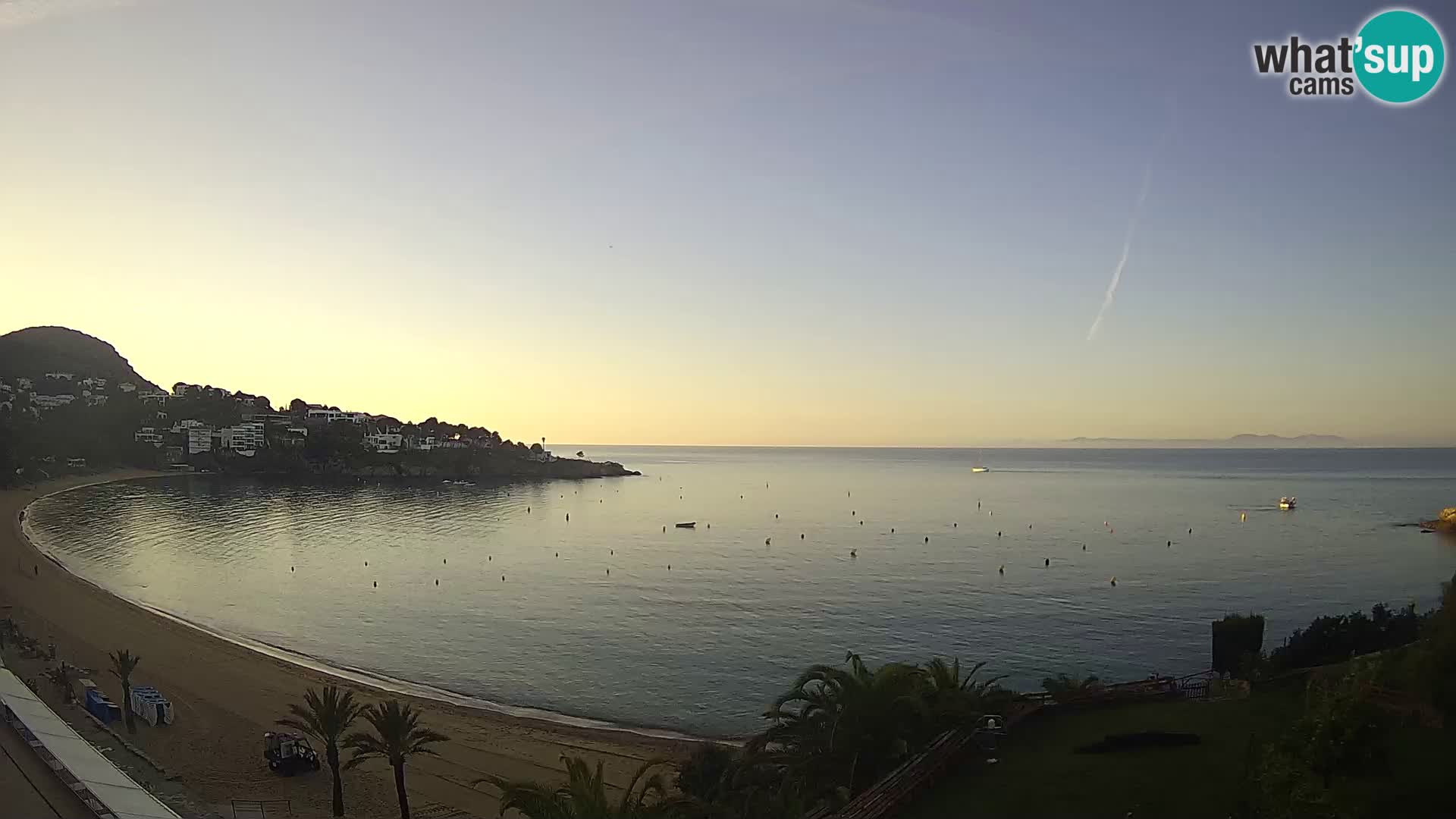 Plaža de l’Almadrava web kamera Roses – Costa Brava – Španjolska