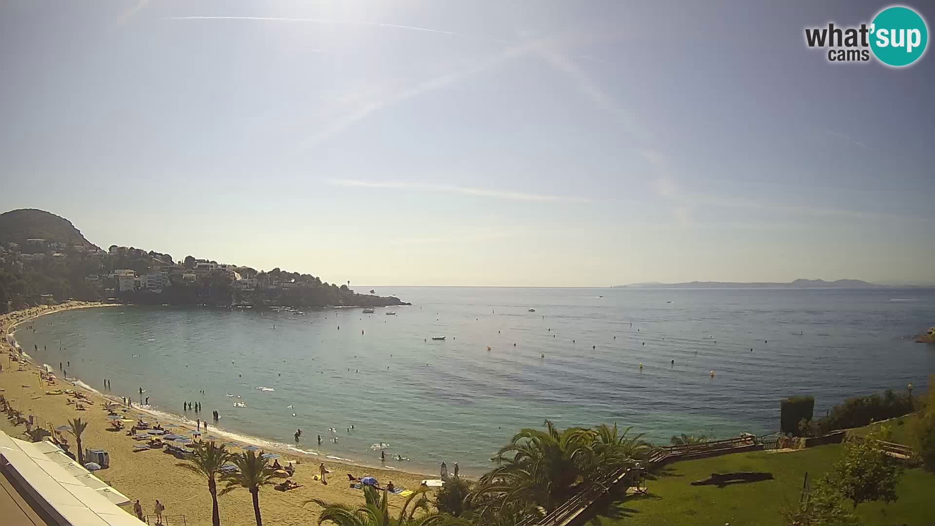 Platja de l’Almadrava Strand Webcam Roses – Costa Brava – Spanien