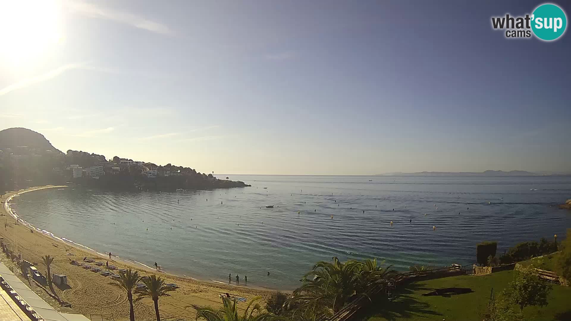 Plaža de l’Almadrava web kamera Roses – Costa Brava – Španjolska