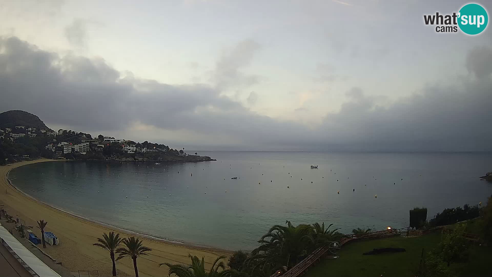 Platja de l’Almadrava Strand Webcam Roses – Costa Brava – Spanien