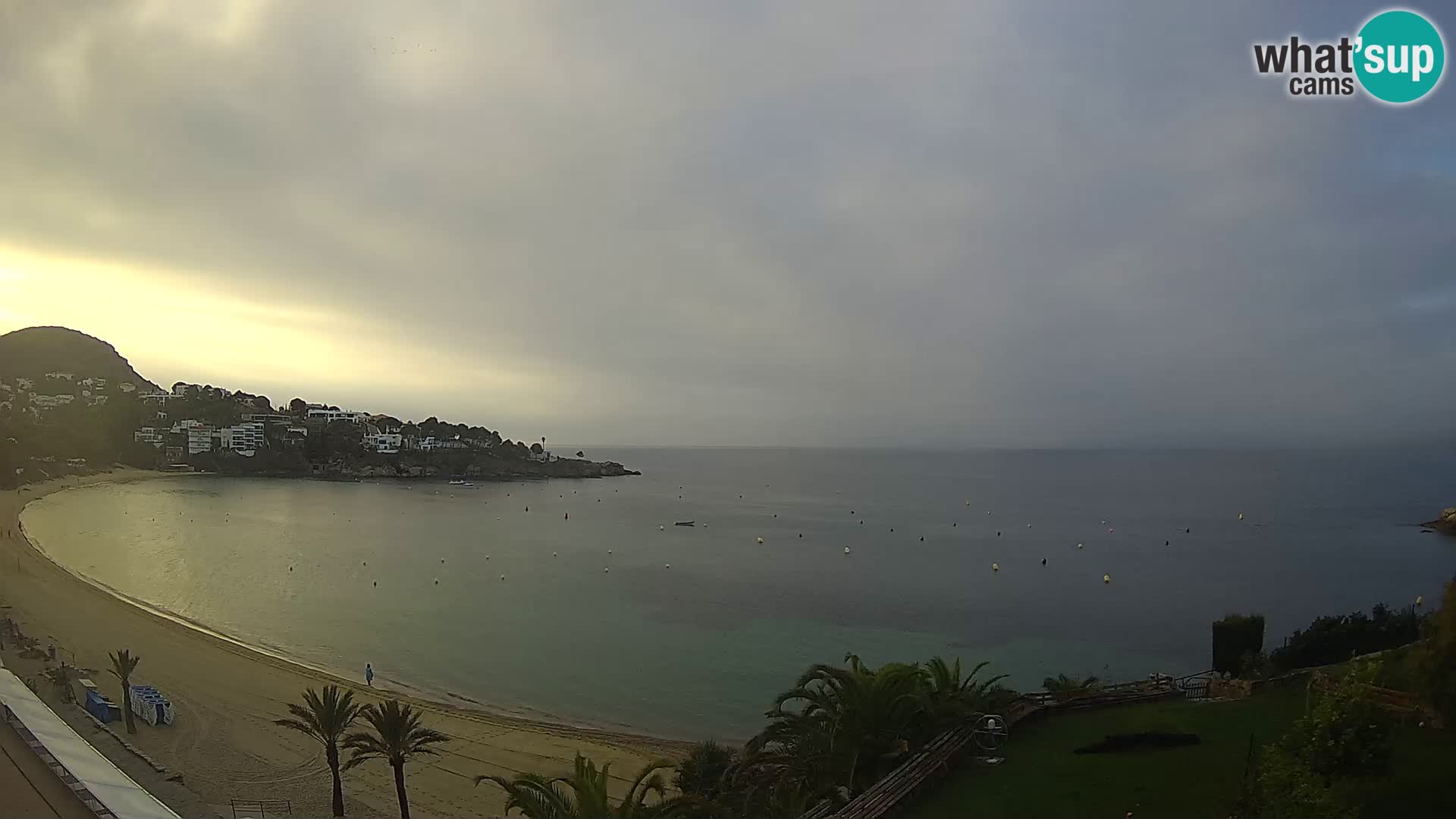 Plage de l’Almadrava Livecam Roses – Costa Brava – Espagne