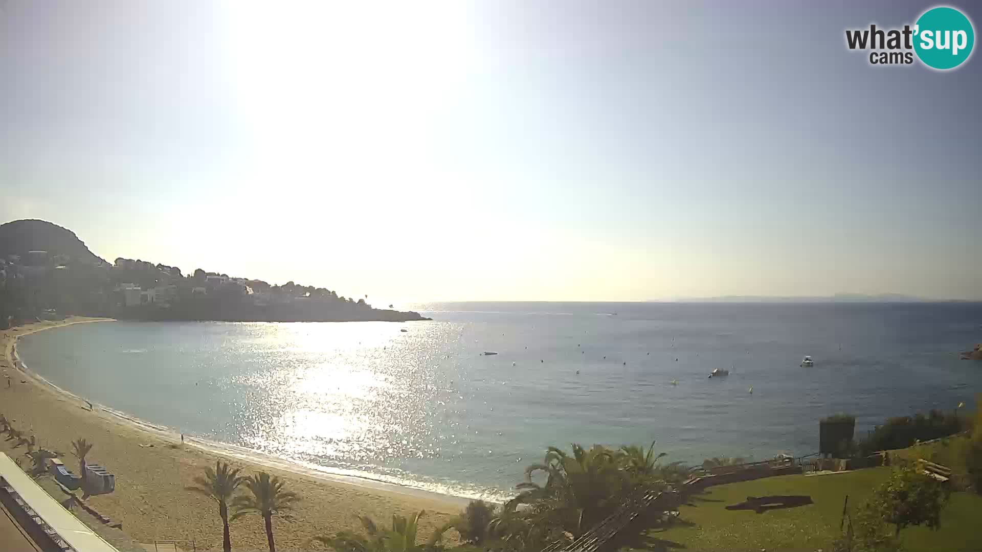 Plaža de l’Almadrava web kamera Roses – Costa Brava – Španjolska