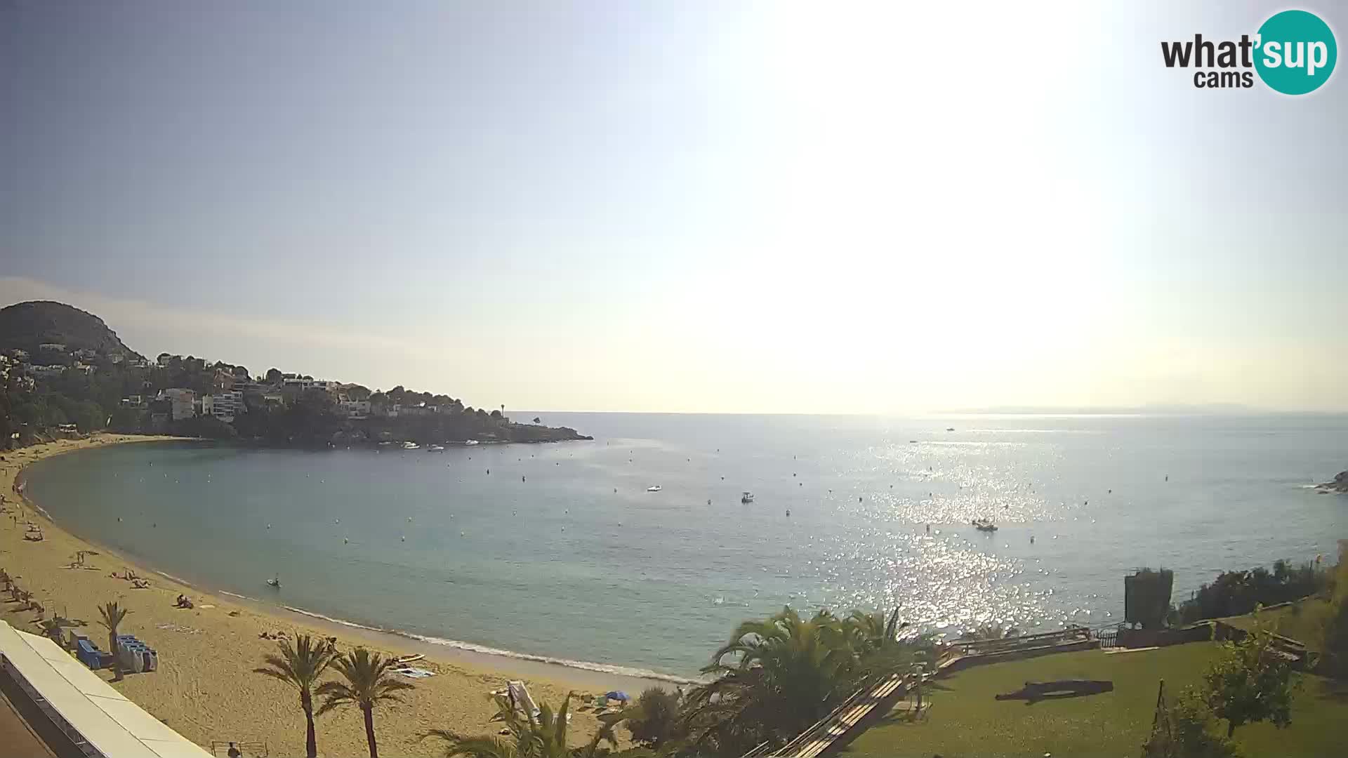 Platja de l’Almadrava Spiaggia Live Webcam Roses – Costa Brava – Spagna