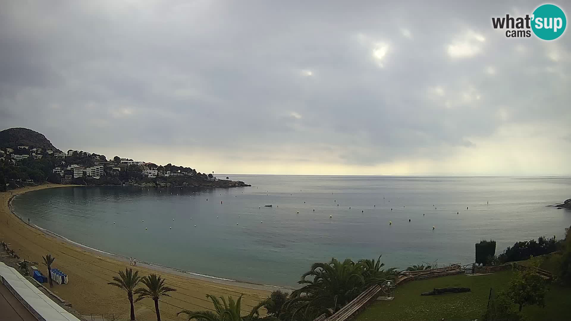 Plage de l’Almadrava Livecam Roses – Costa Brava – Espagne