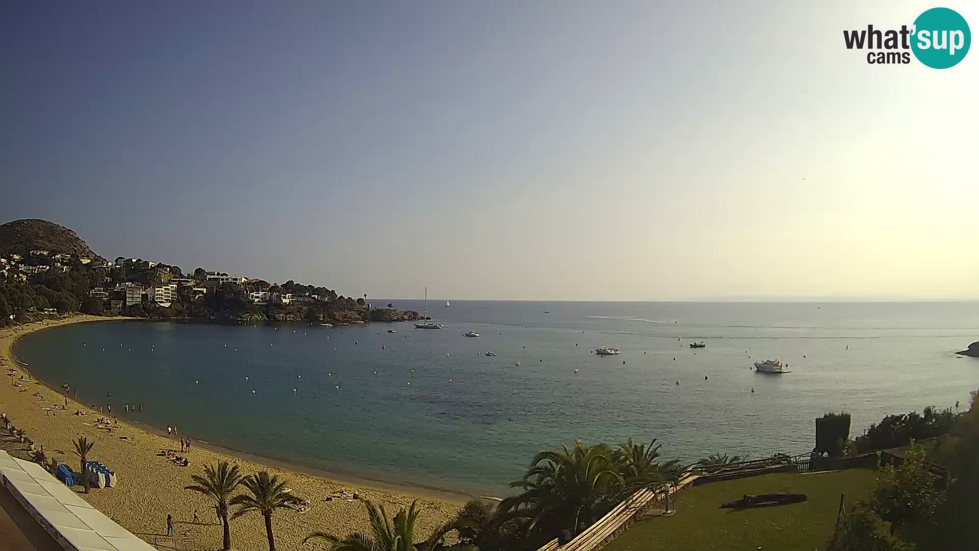 Playa de l’Almadrava camera en vivo Roses – Costa Brava – Espana
