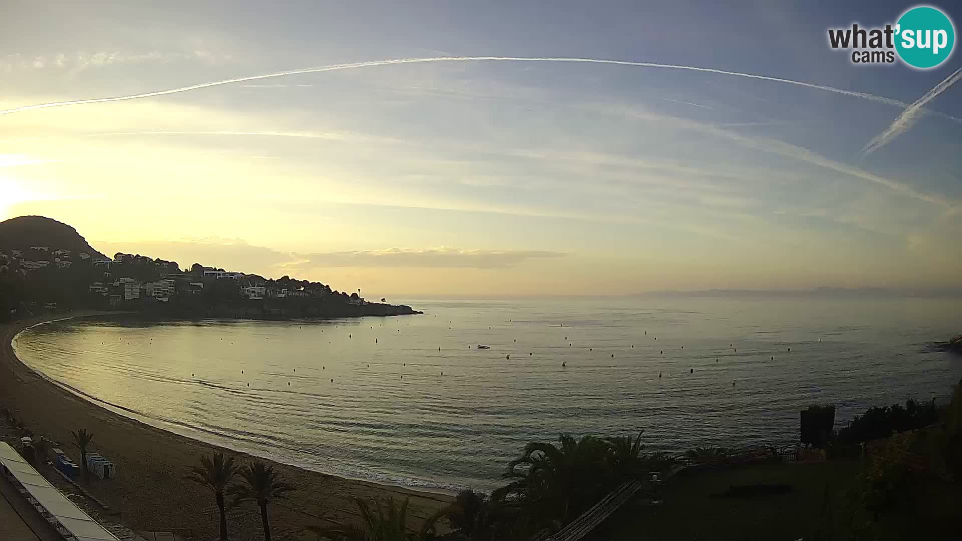 Plage de l’Almadrava Livecam Roses – Costa Brava – Espagne
