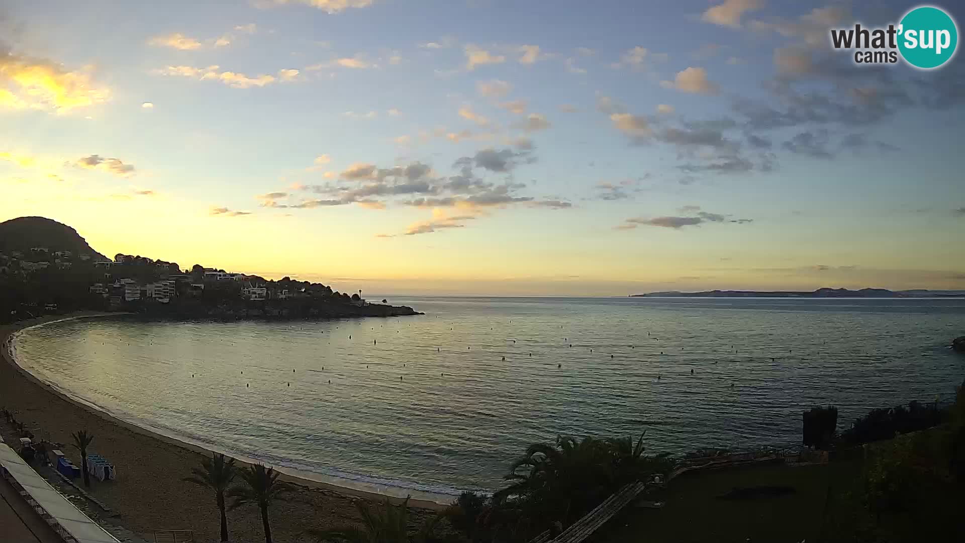 Plaža de l’Almadrava Spletna kamera Roses – Costa Brava – Španija