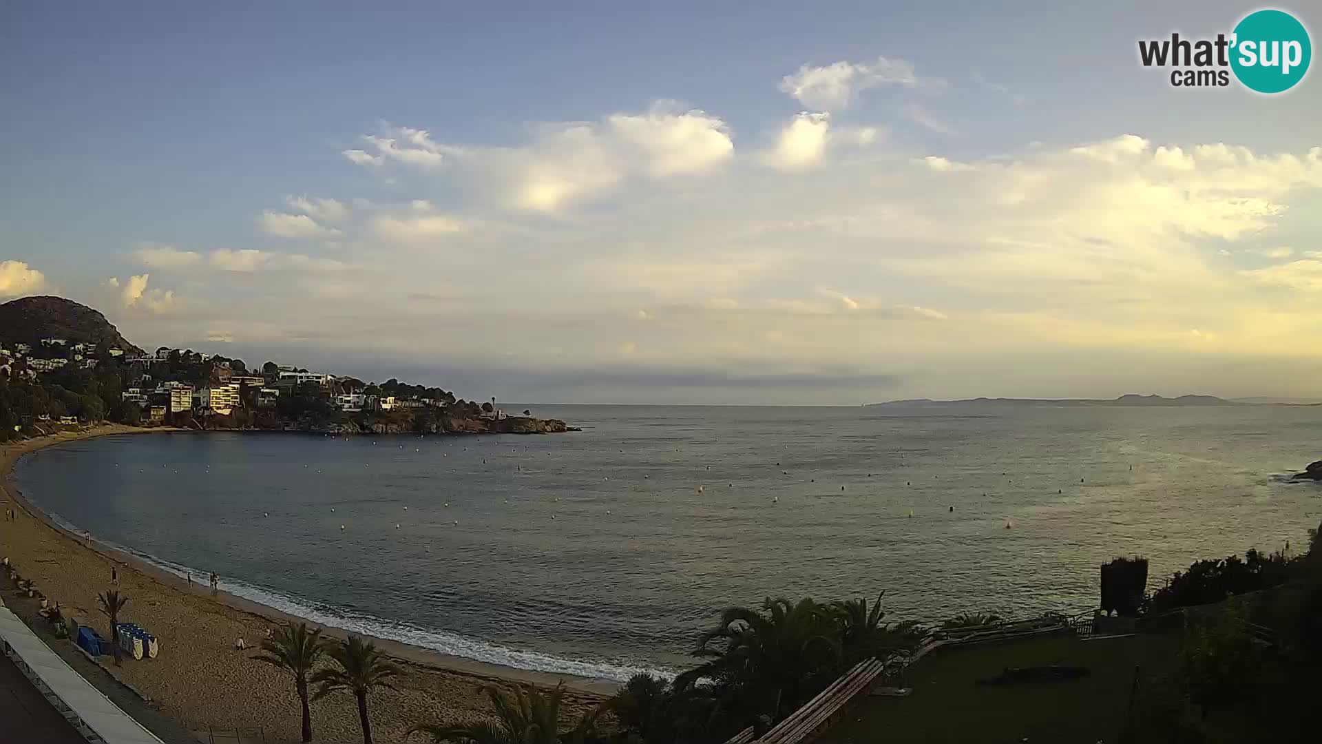 Plaža de l’Almadrava Spletna kamera Roses – Costa Brava – Španija