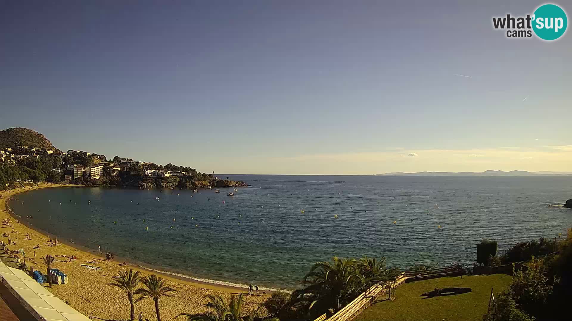 Platja de l’Almadrava beach Live Webcam Roses – Costa Brava – Spain