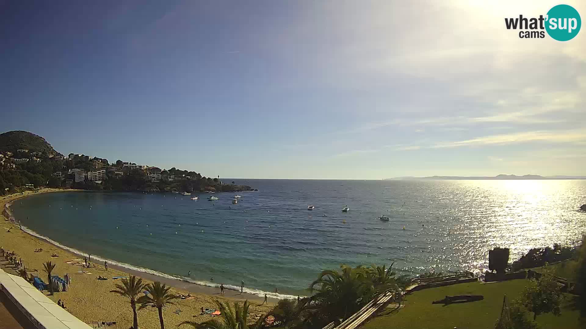 Platja de l’Almadrava Spiaggia Live Webcam Roses – Costa Brava – Spagna