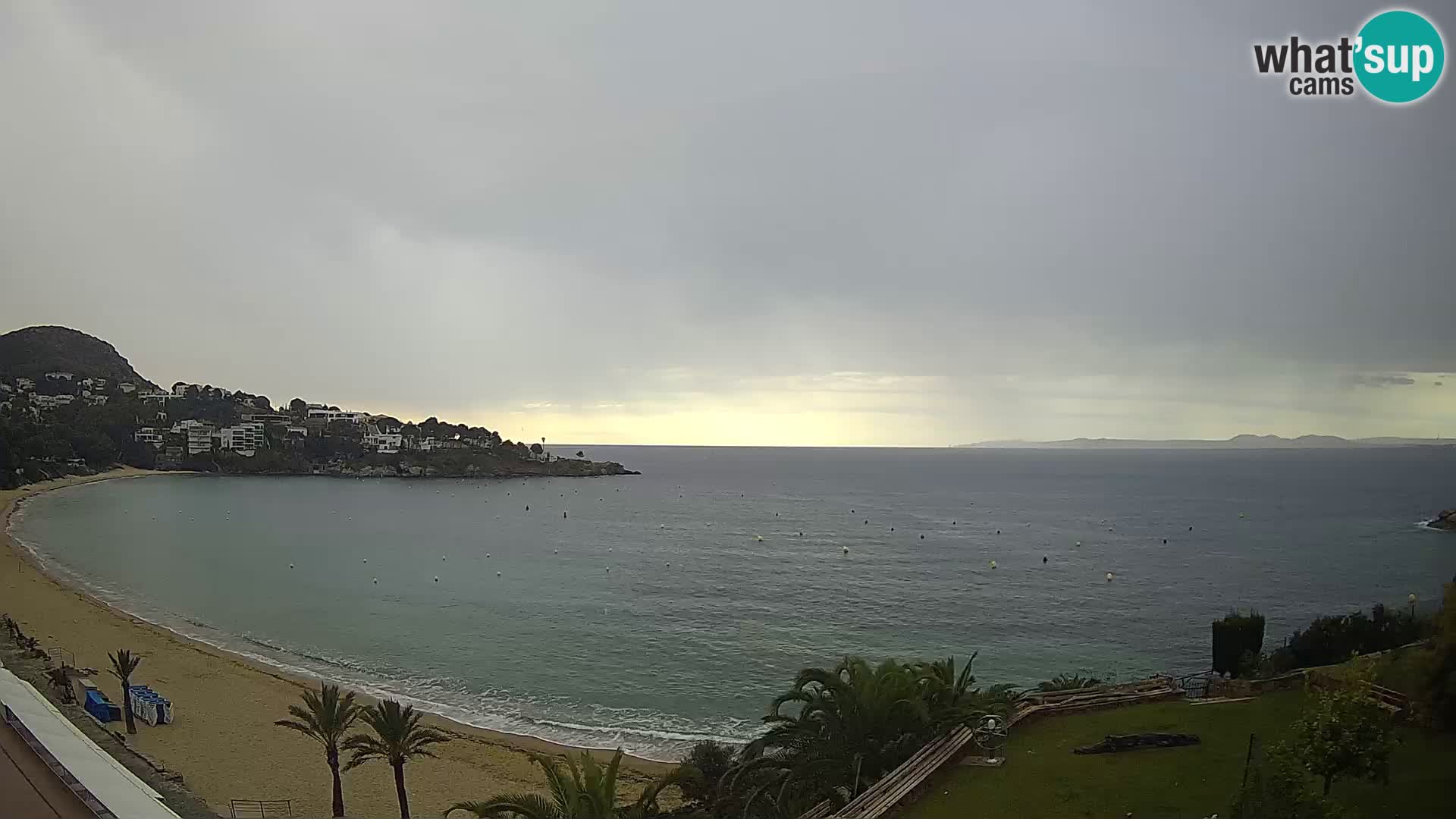 Platja de l’Almadrava Strand Webcam Roses – Costa Brava – Spanien