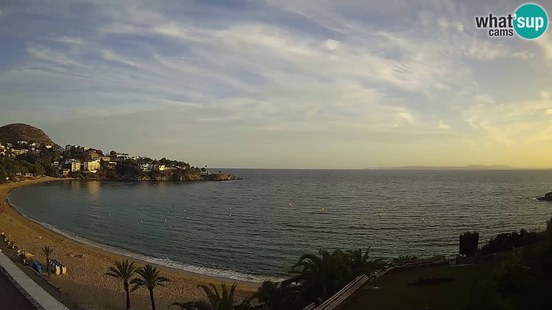 Platja de l’Almadrava Strand Webcam Roses – Costa Brava – Spanien