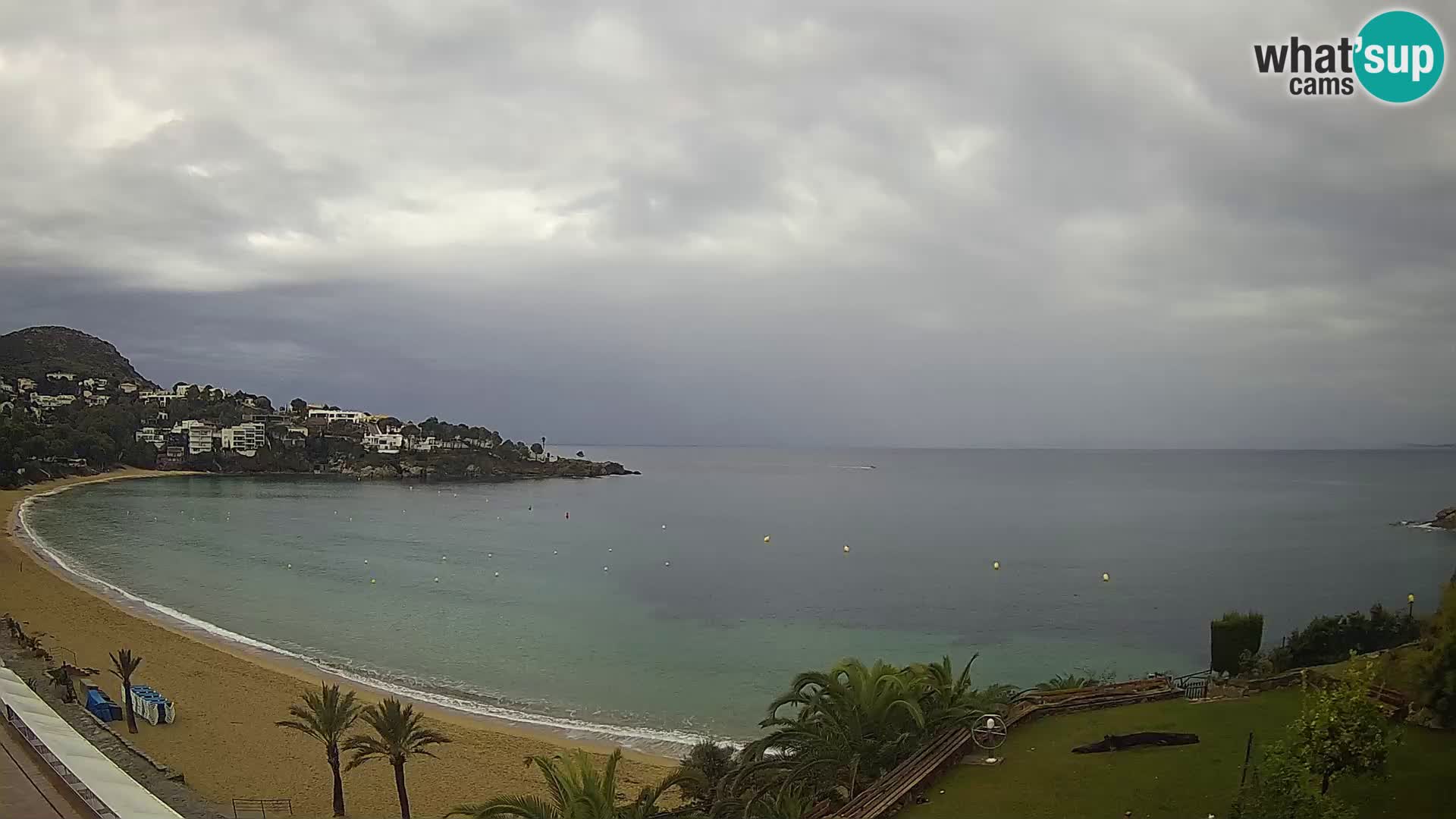 Platja de l’Almadrava Strand Webcam Roses – Costa Brava – Spanien