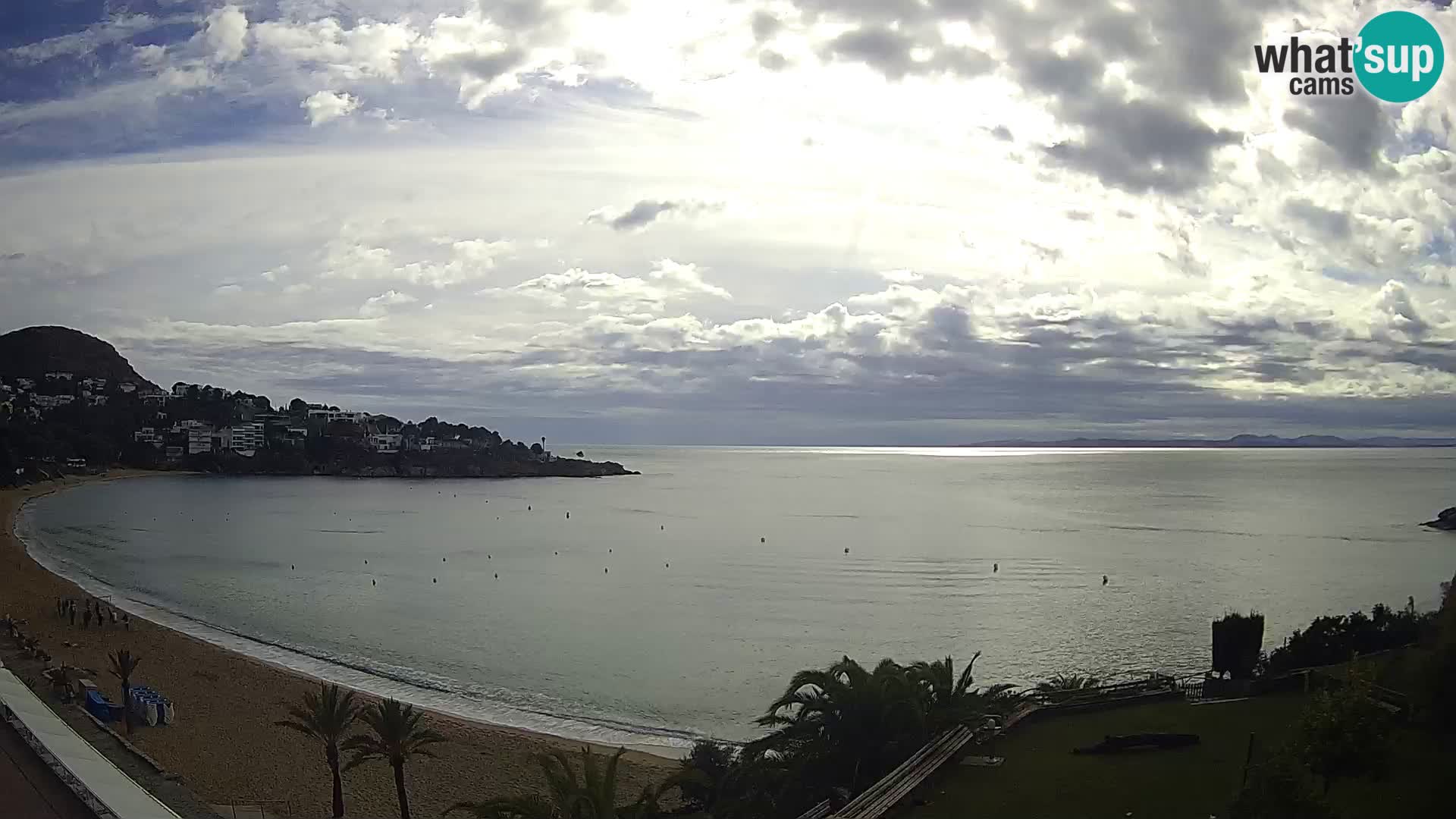 Platja de l’Almadrava Spiaggia Live Webcam Roses – Costa Brava – Spagna
