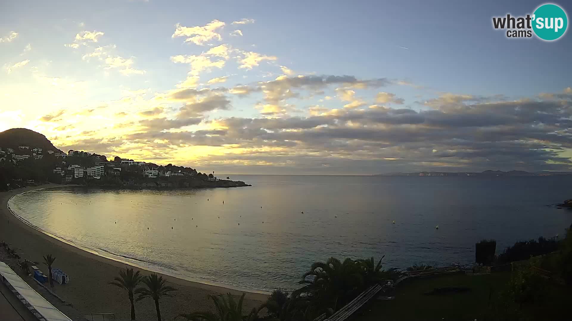 Platja de l’Almadrava Strand Webcam Roses – Costa Brava – Spanien