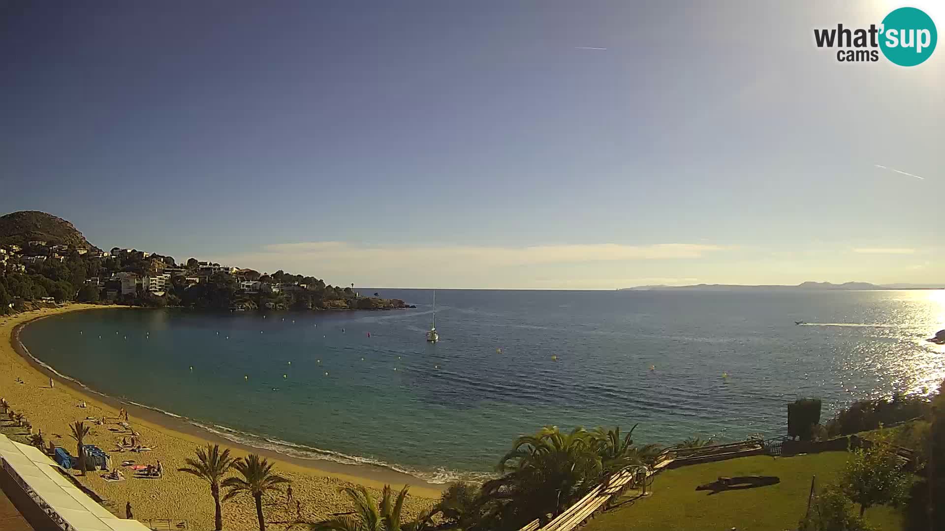 Plaža de l’Almadrava web kamera Roses – Costa Brava – Španjolska