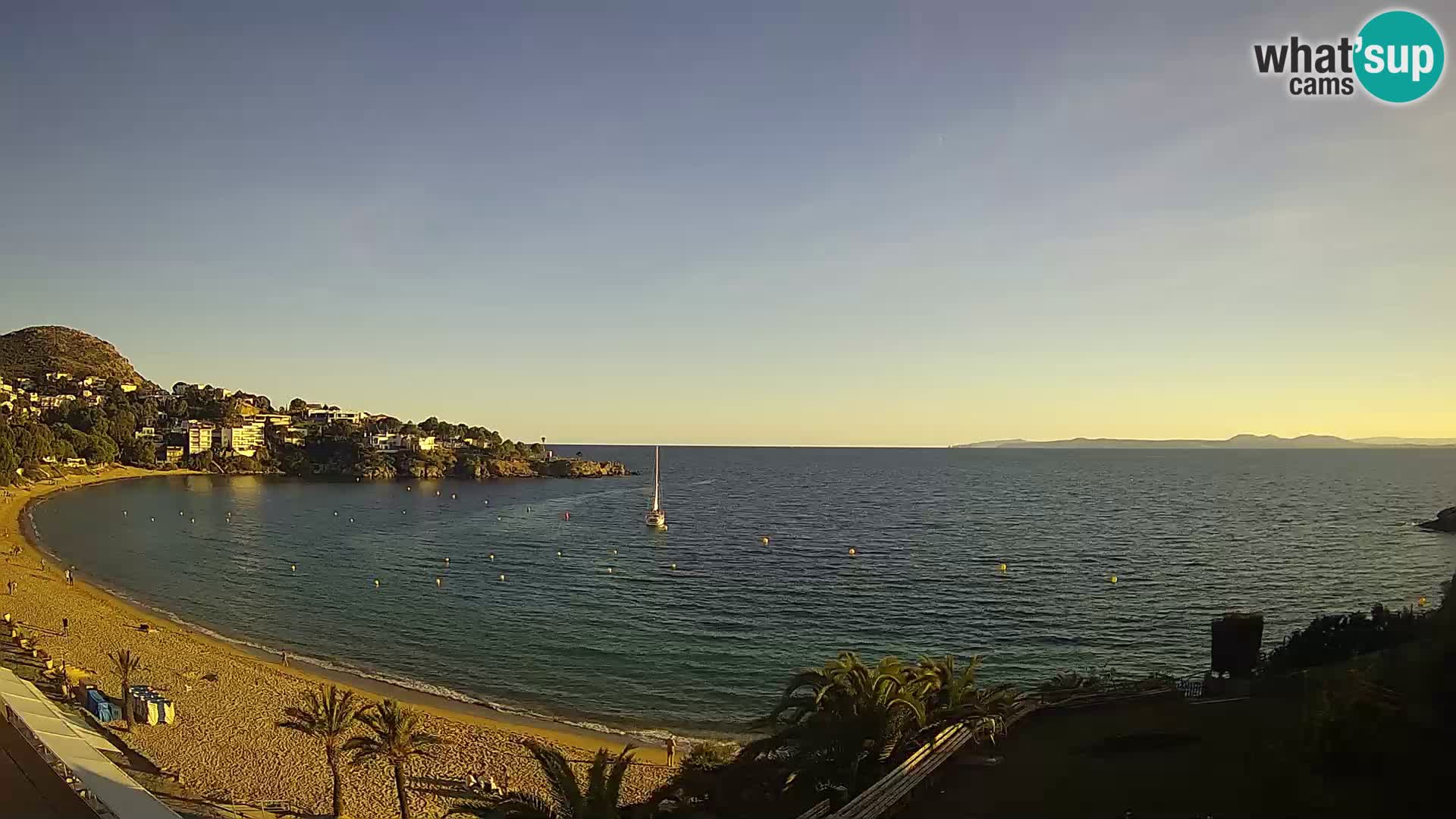 Plaža de l’Almadrava web kamera Roses – Costa Brava – Španjolska