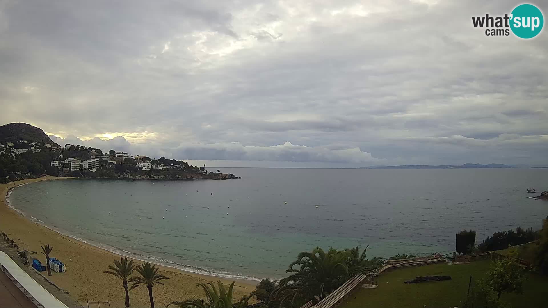 Plage de l’Almadrava Livecam Roses – Costa Brava – Espagne