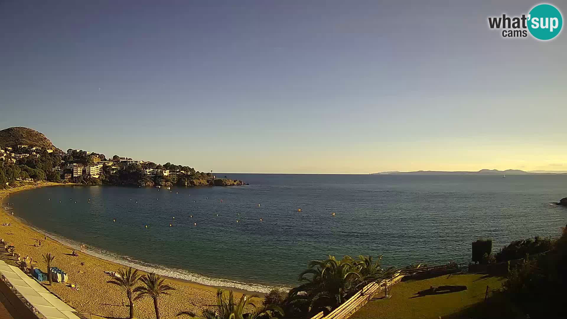 Plage de l’Almadrava Livecam Roses – Costa Brava – Espagne