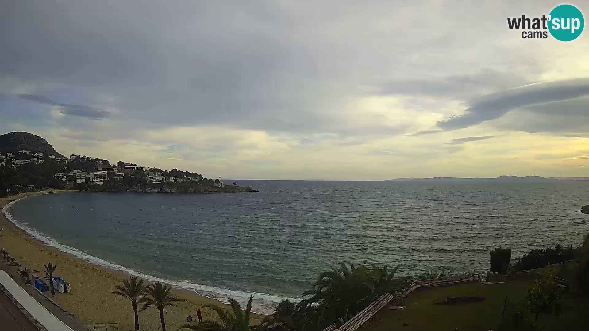 Plage de l’Almadrava Livecam Roses – Costa Brava – Espagne