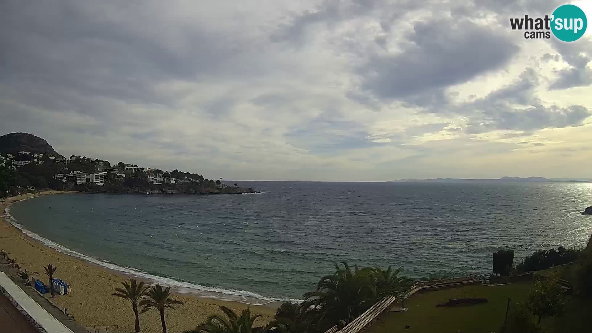 Plaža de l’Almadrava web kamera Roses – Costa Brava – Španjolska