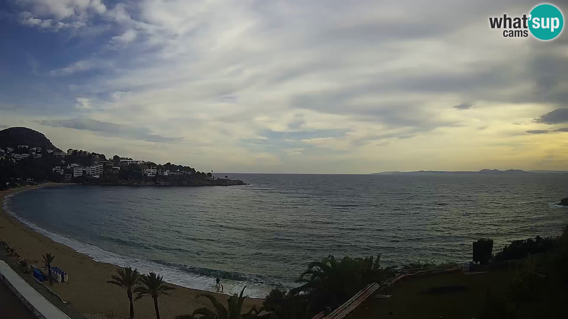 Platja de l’Almadrava Strand Webcam Roses – Costa Brava – Spanien