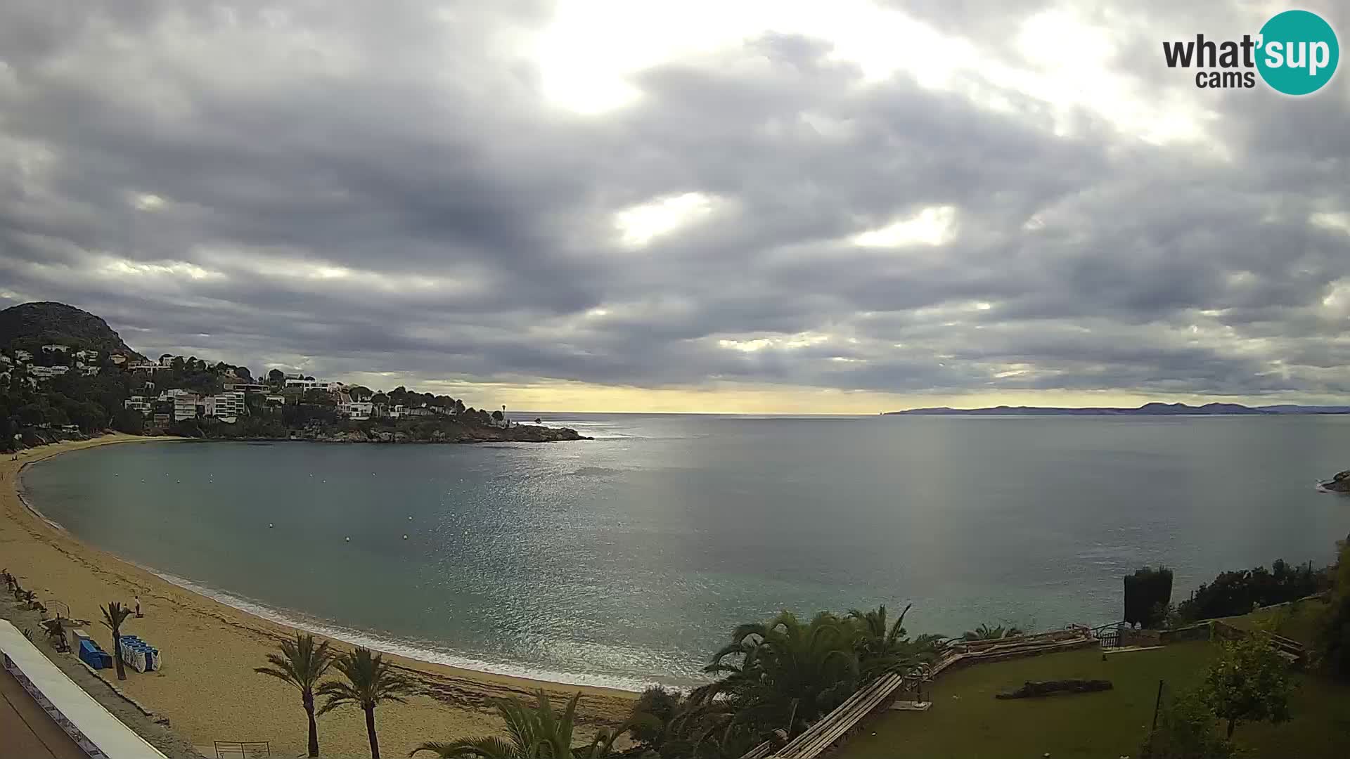 Plage de l’Almadrava Livecam Roses – Costa Brava – Espagne