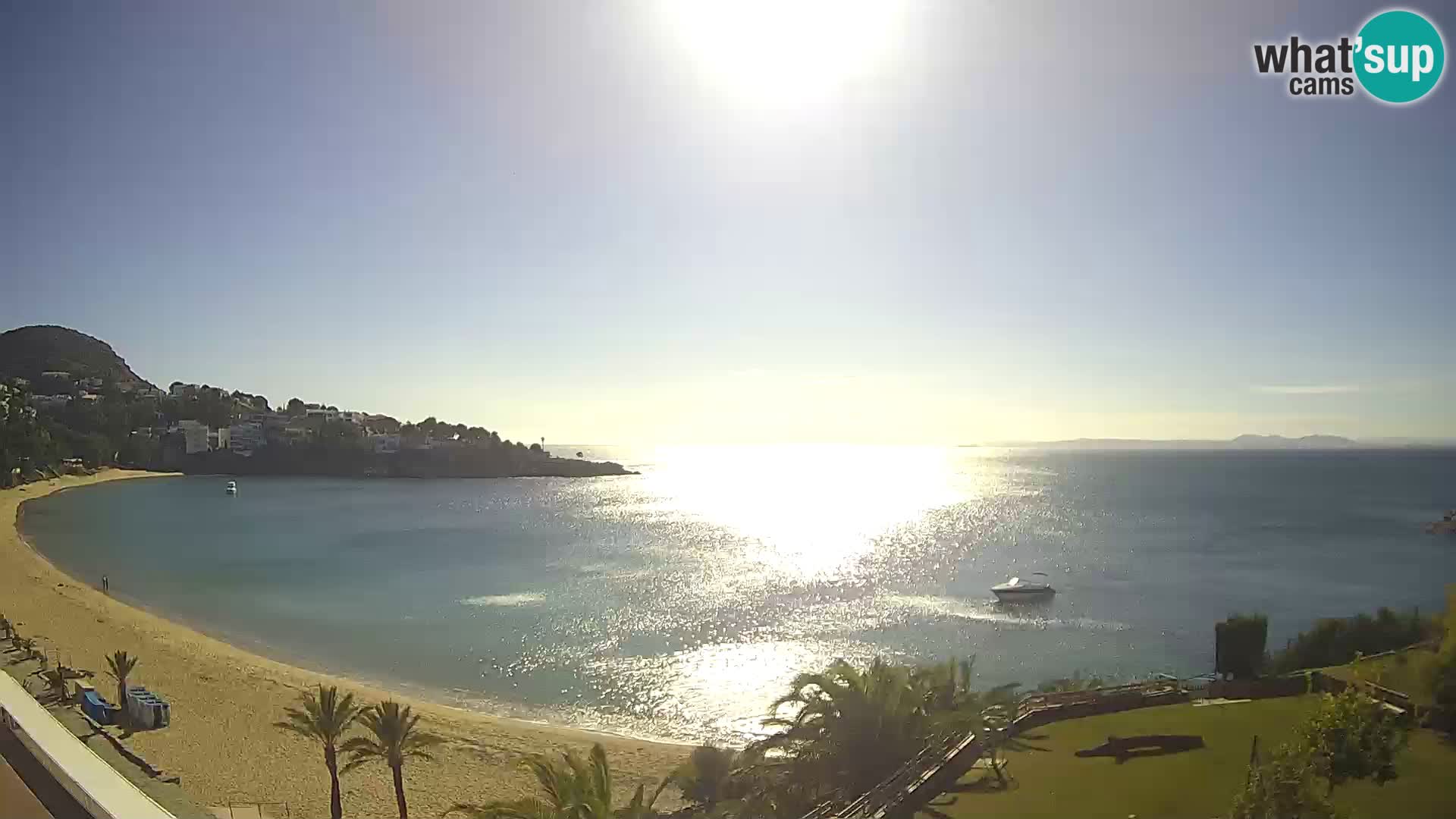 Platja de l’Almadrava Strand Webcam Roses – Costa Brava – Spanien
