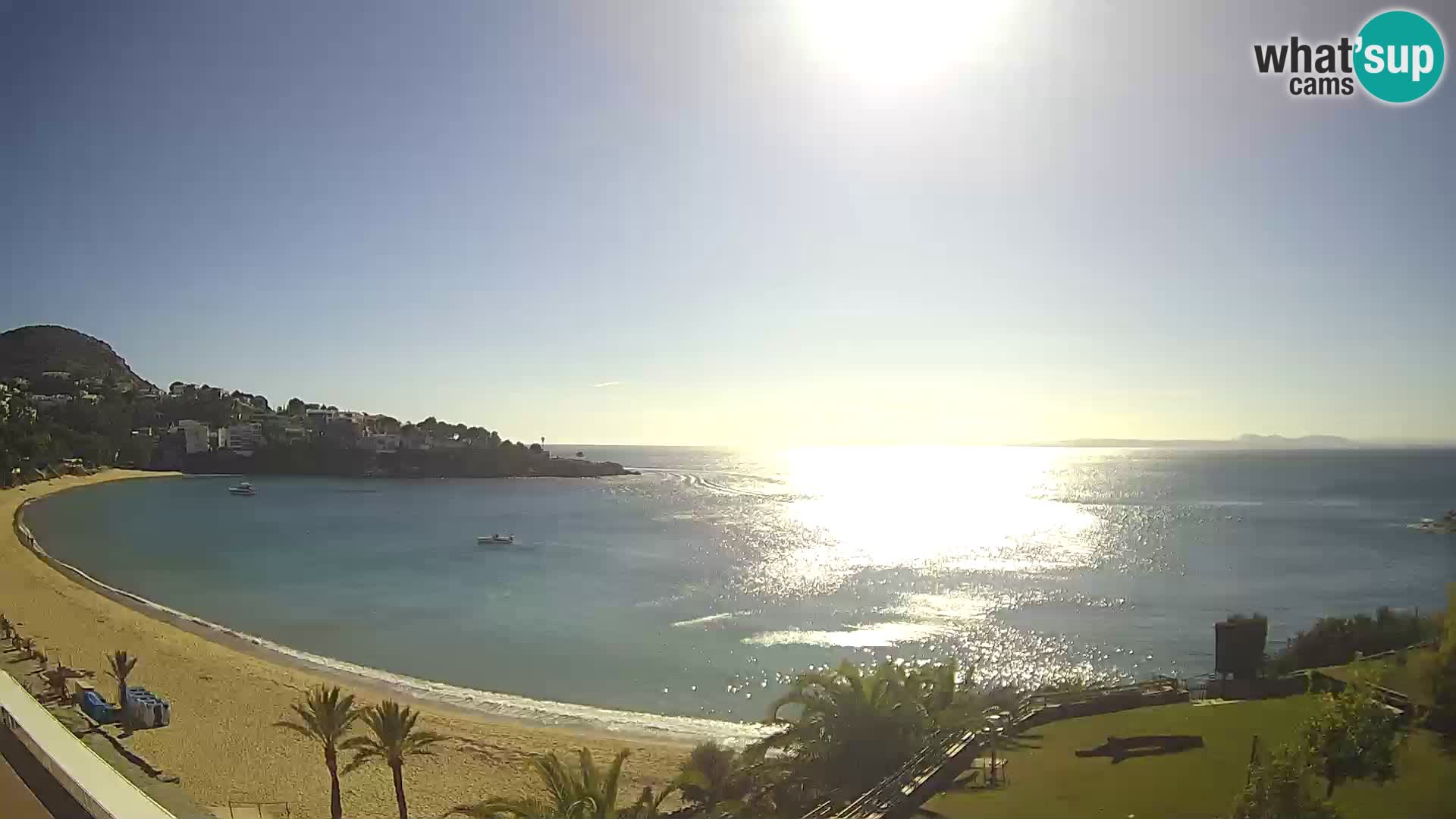 Platja de l’Almadrava Strand Webcam Roses – Costa Brava – Spanien