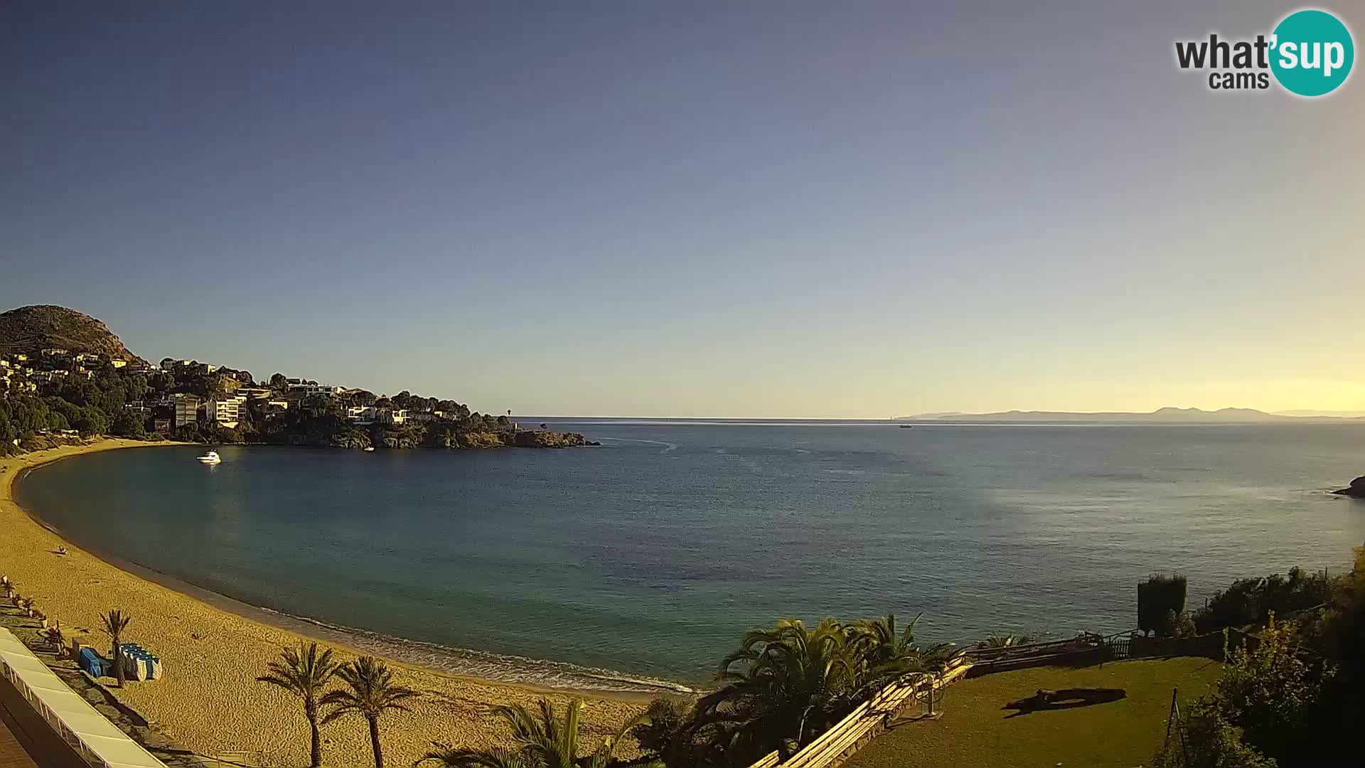 Platja de l’Almadrava Strand Webcam Roses – Costa Brava – Spanien
