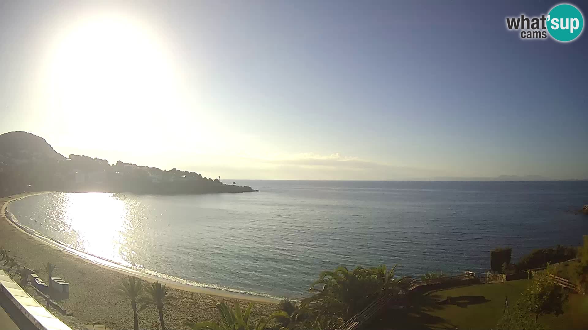 Playa de l’Almadrava camera en vivo Roses – Costa Brava – Espana