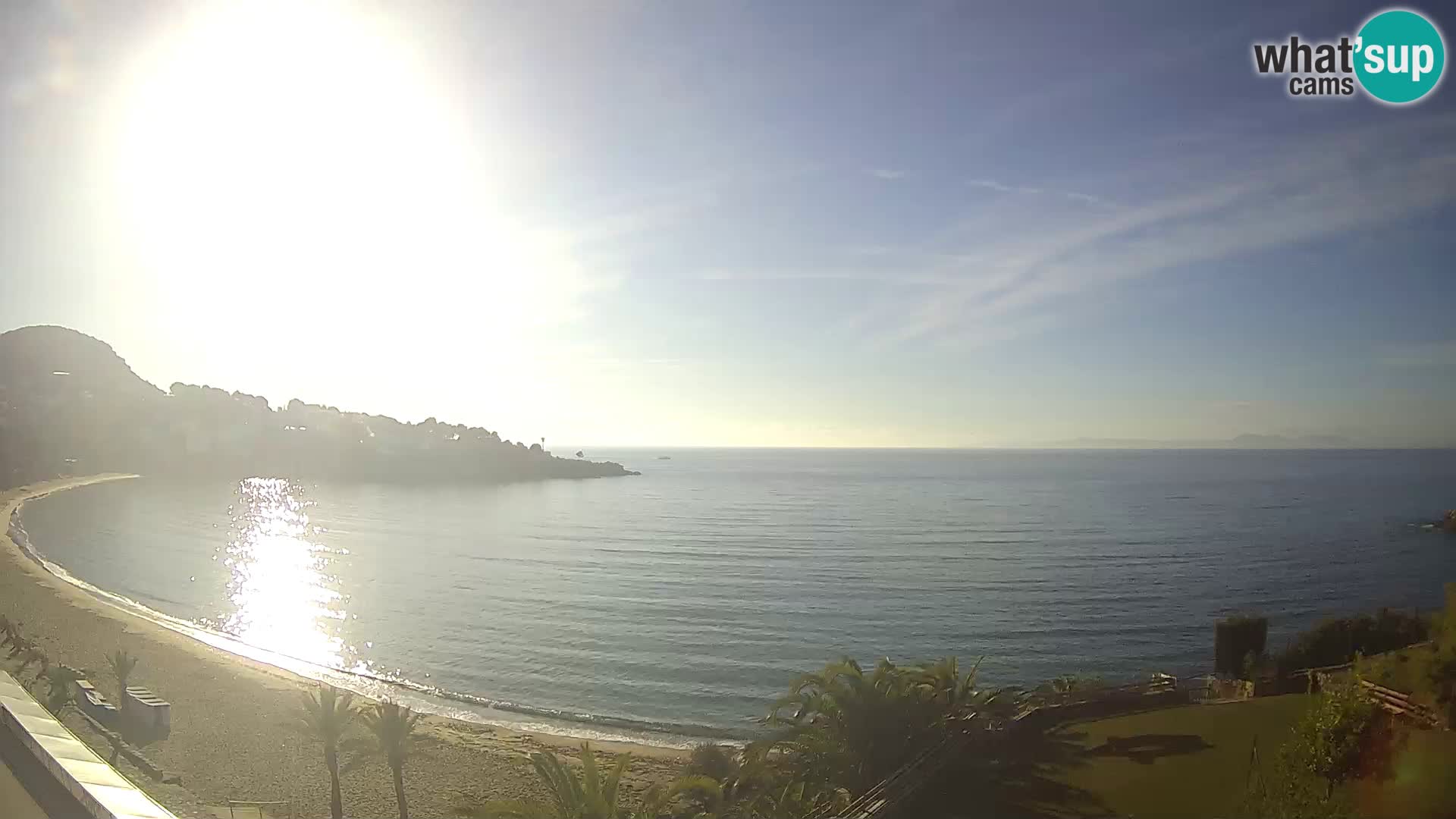 Playa de l’Almadrava camera en vivo Roses – Costa Brava – Espana