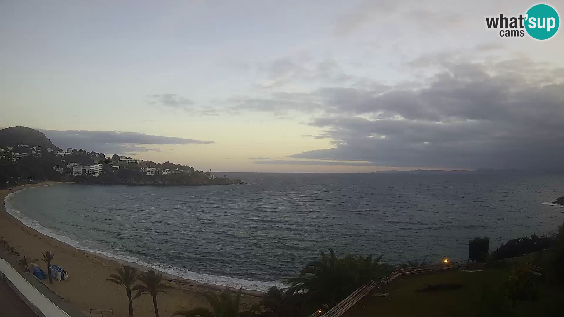 Plage de l’Almadrava Livecam Roses – Costa Brava – Espagne