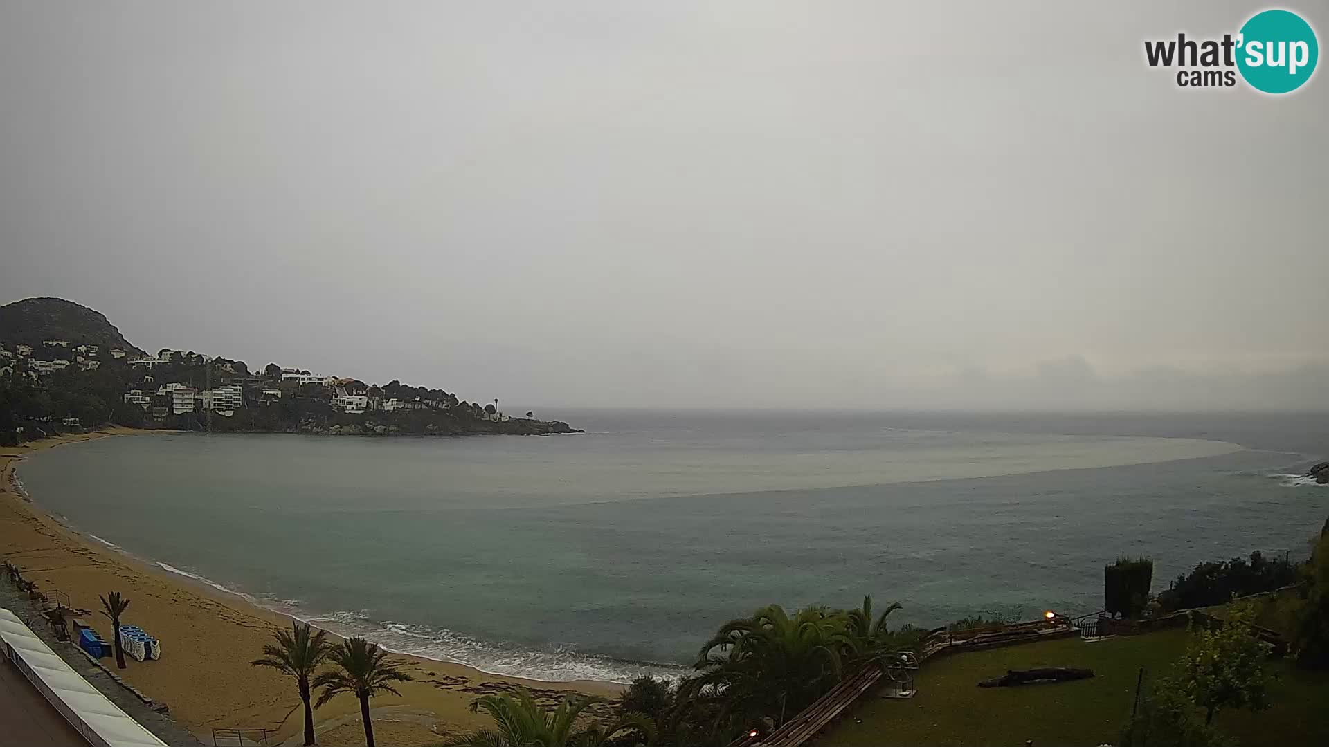 Plaža de l’Almadrava Spletna kamera Roses – Costa Brava – Španija