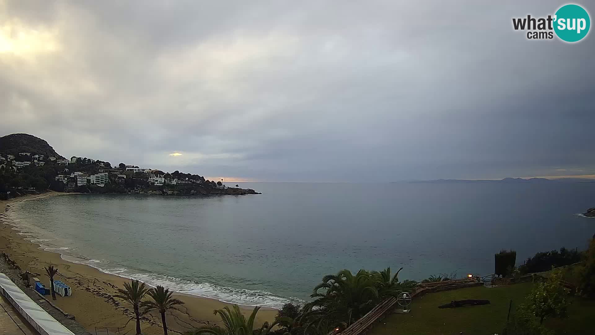 Platja de l’Almadrava Spiaggia Live Webcam Roses – Costa Brava – Spagna