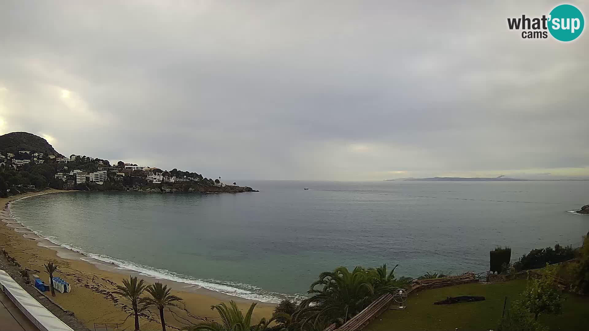 Platja de l’Almadrava Strand Webcam Roses – Costa Brava – Spanien