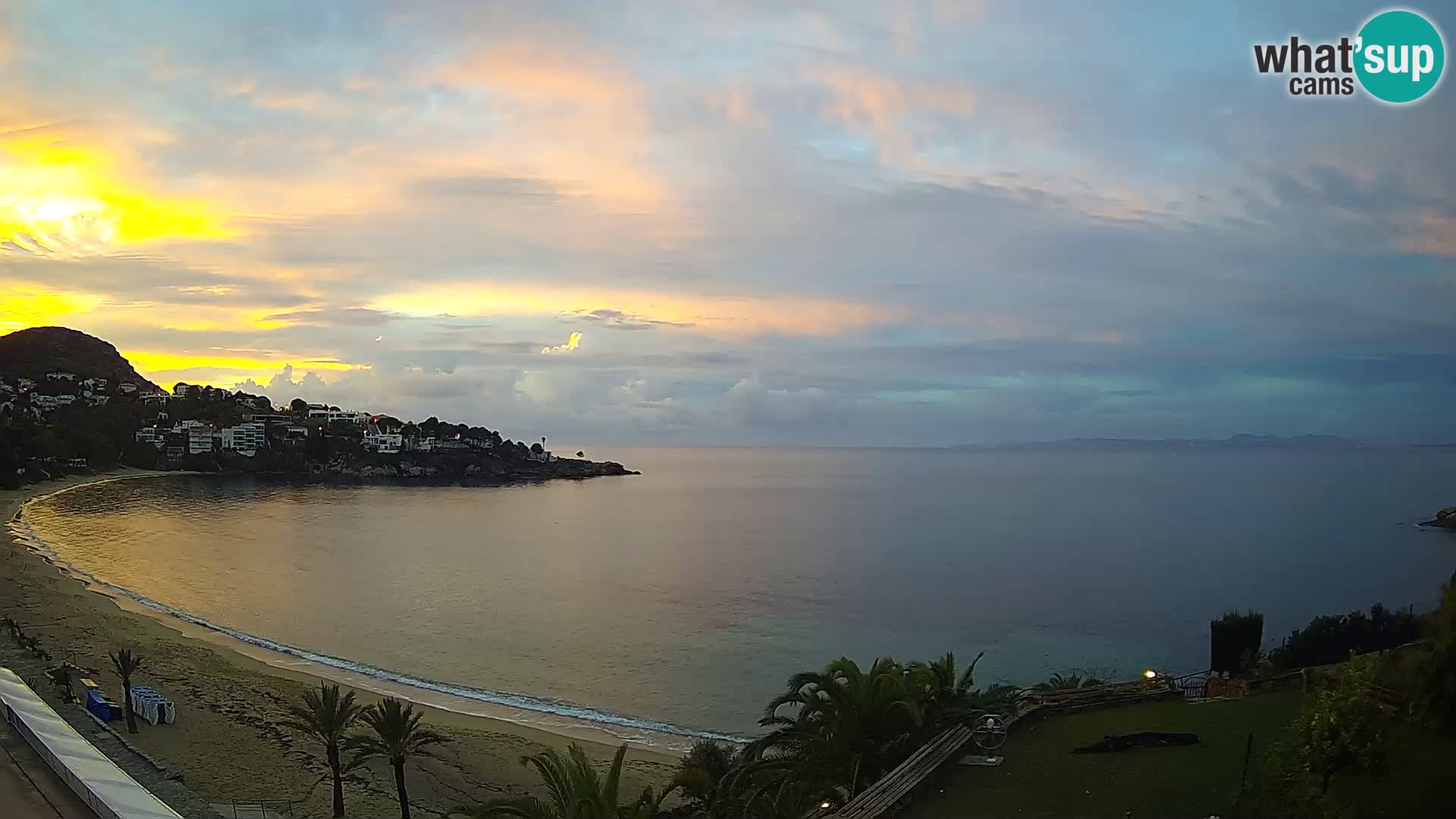 Platja de l’Almadrava Spiaggia Live Webcam Roses – Costa Brava – Spagna