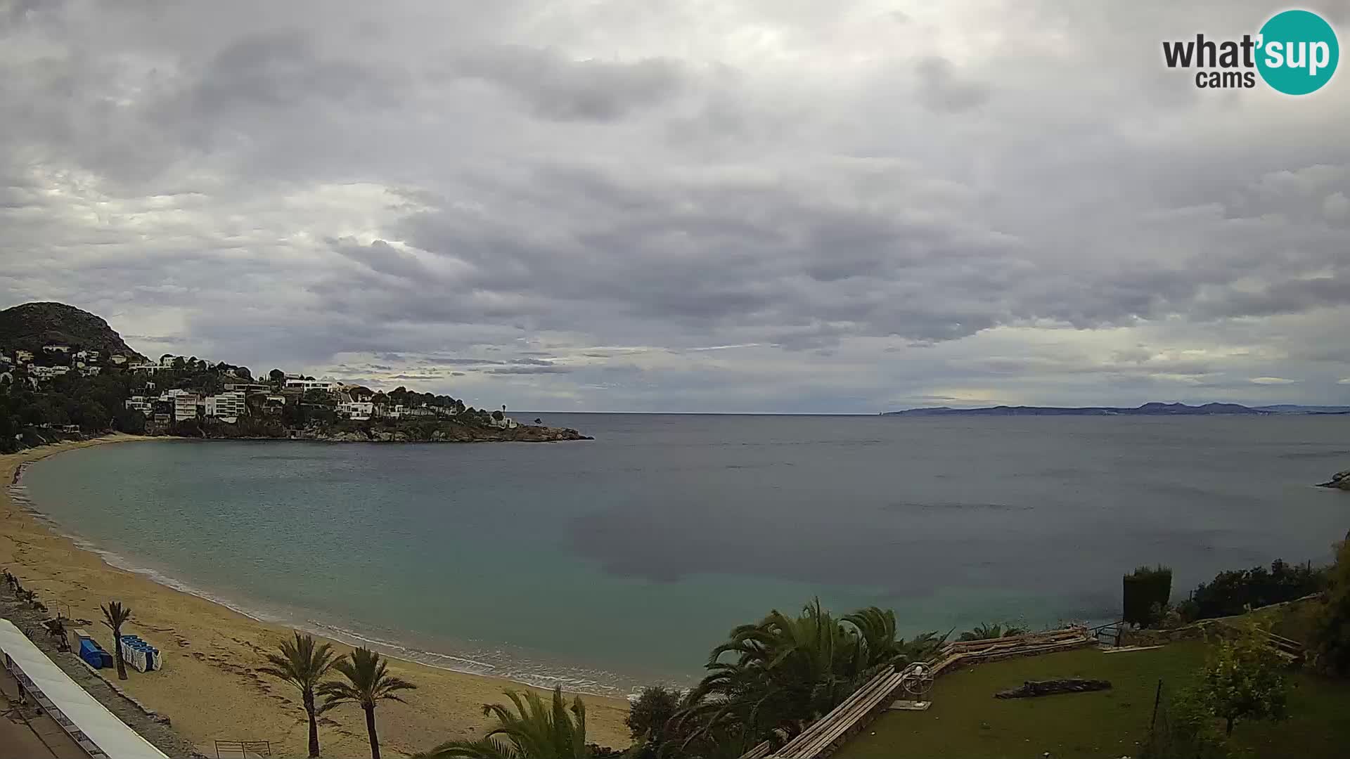 Platja de l’Almadrava Strand Webcam Roses – Costa Brava – Spanien