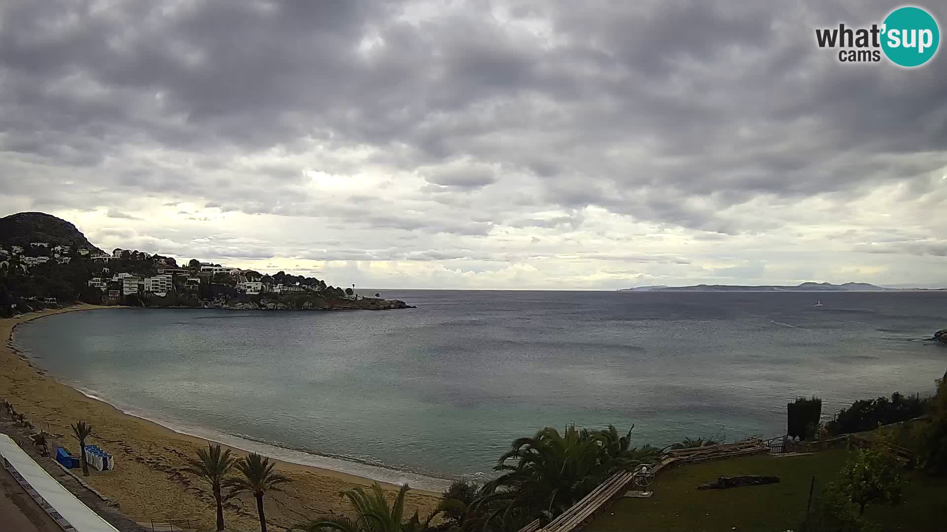 Platja de l’Almadrava Strand Webcam Roses – Costa Brava – Spanien