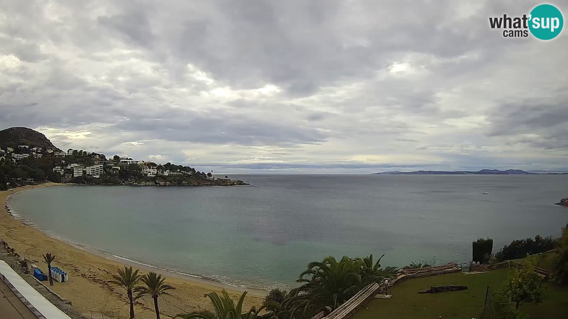 Platja de l’Almadrava Spiaggia Live Webcam Roses – Costa Brava – Spagna