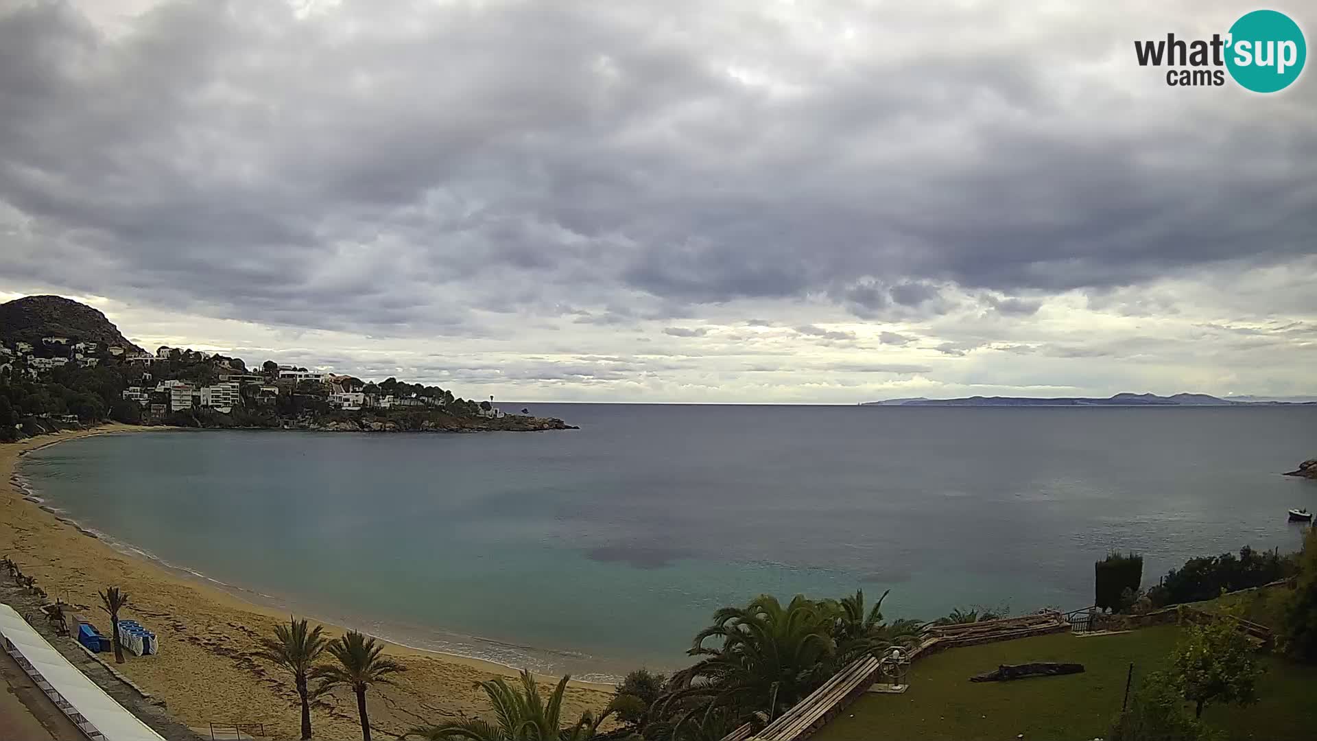 Platja de l’Almadrava Strand Webcam Roses – Costa Brava – Spanien