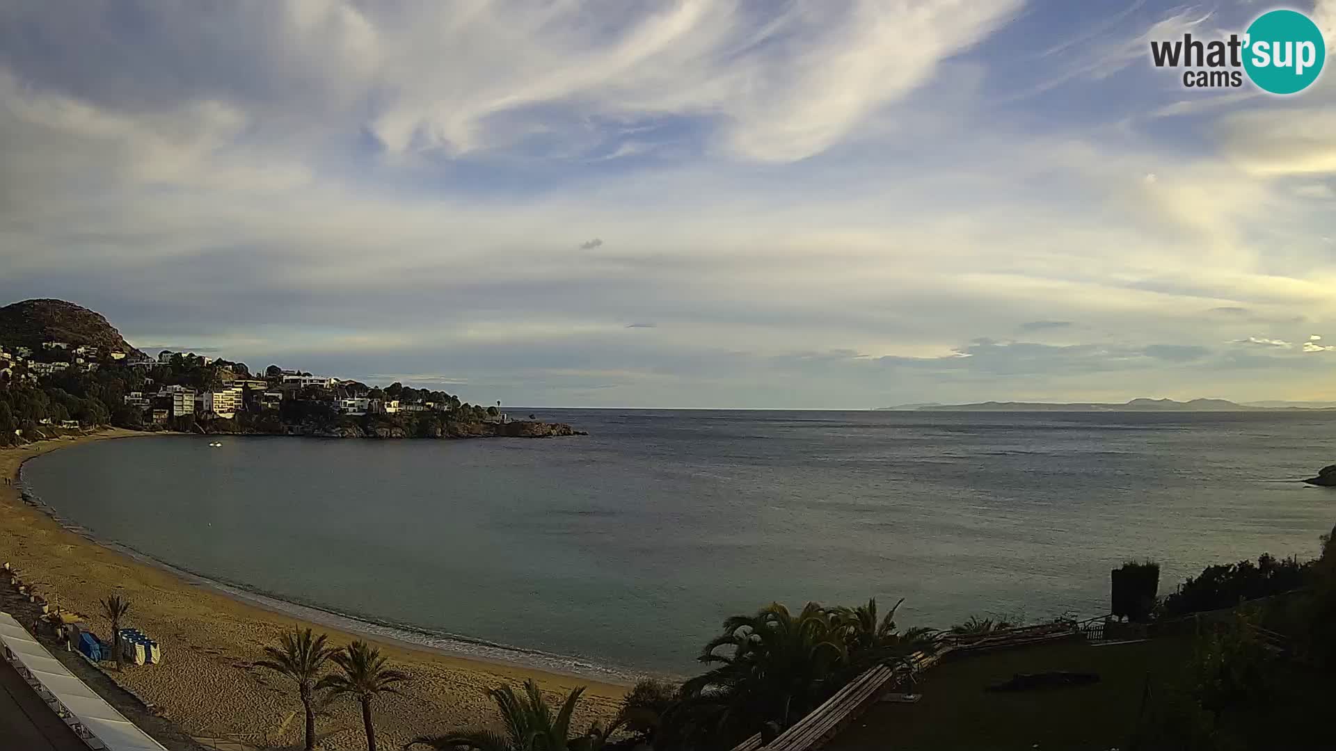 Plaža de l’Almadrava Spletna kamera Roses – Costa Brava – Španija