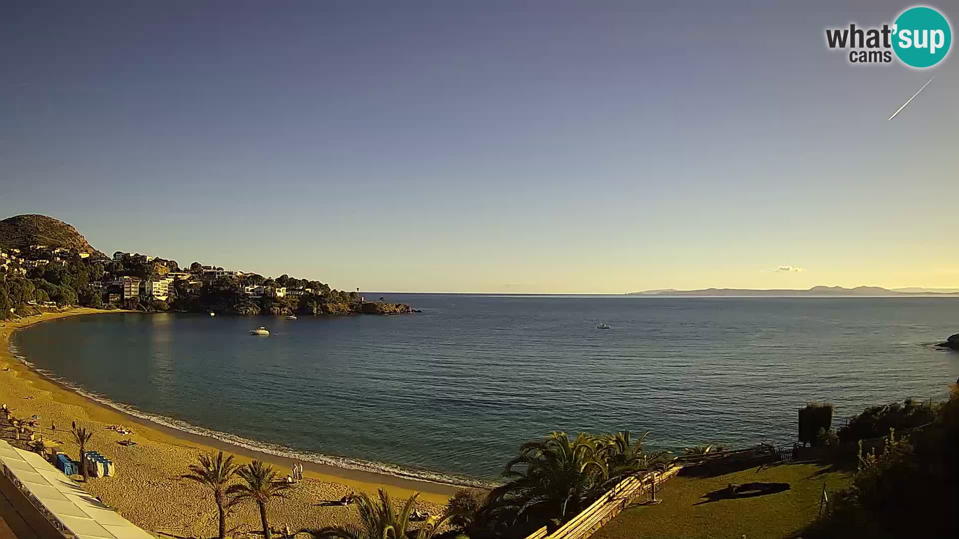 Playa de l’Almadrava camera en vivo Roses – Costa Brava – Espana