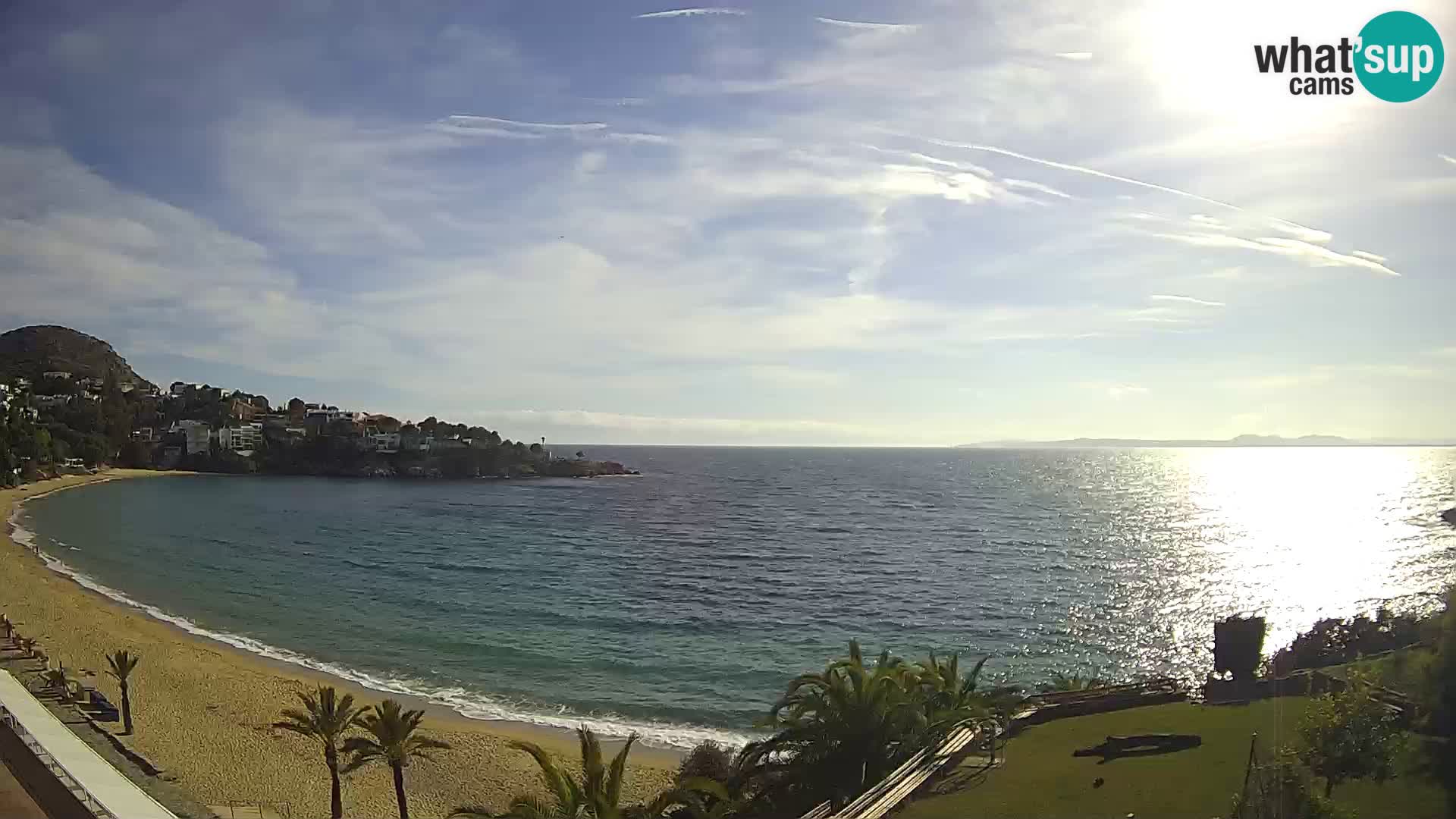 Platja de l’Almadrava beach Live Webcam Roses – Costa Brava – Spain