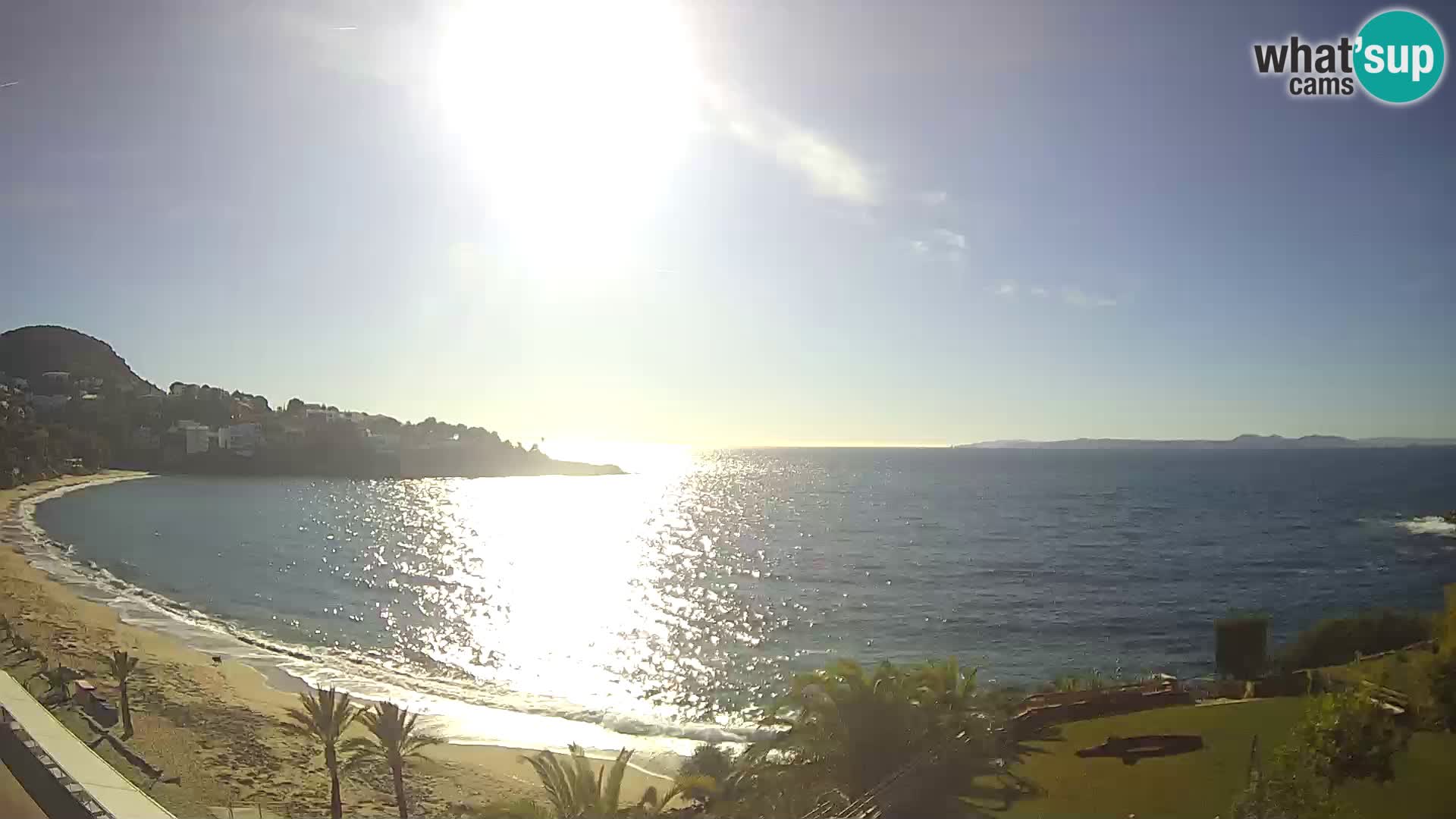 Plage de l’Almadrava Livecam Roses – Costa Brava – Espagne
