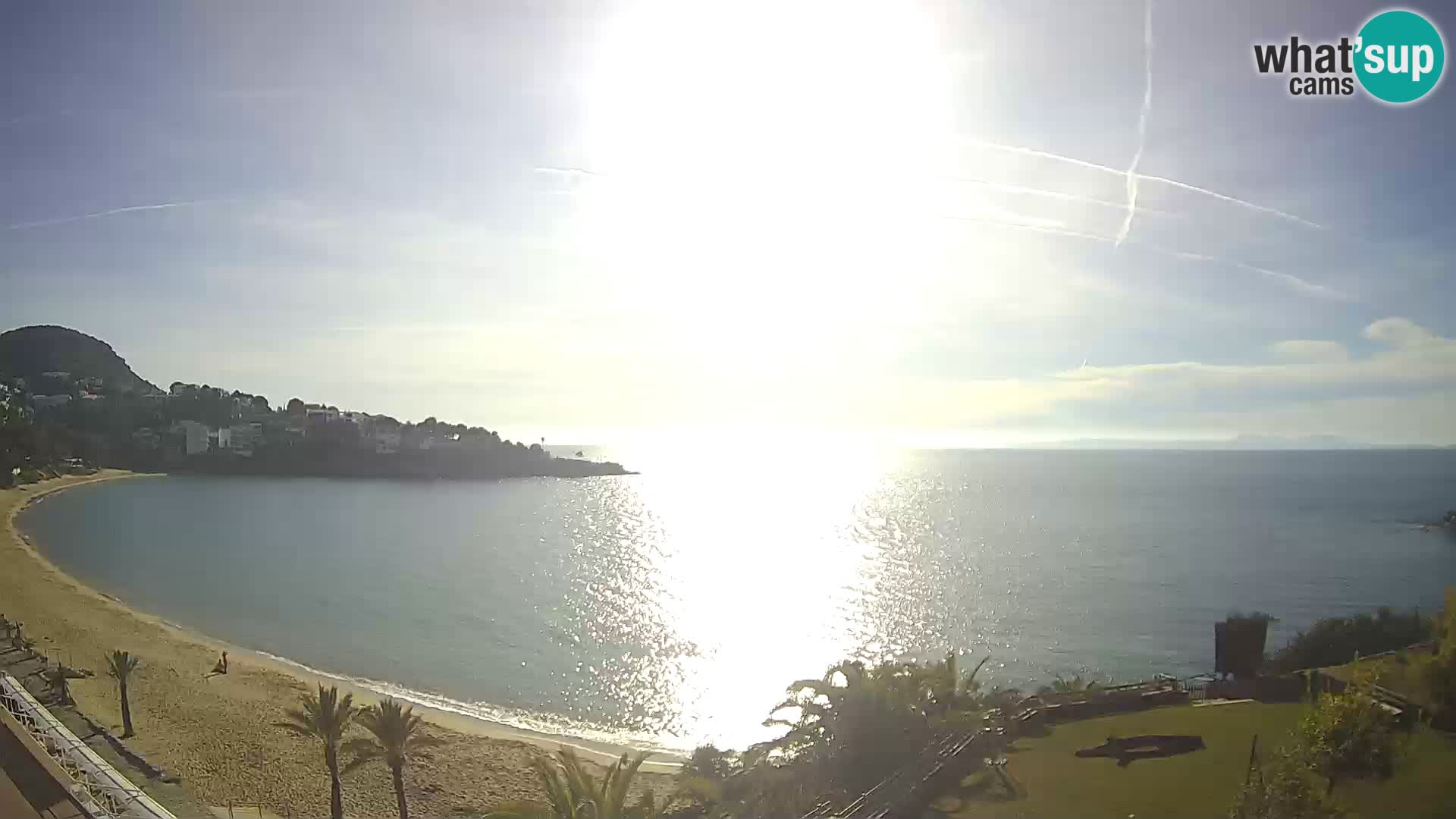 Plaža de l’Almadrava web kamera Roses – Costa Brava – Španjolska