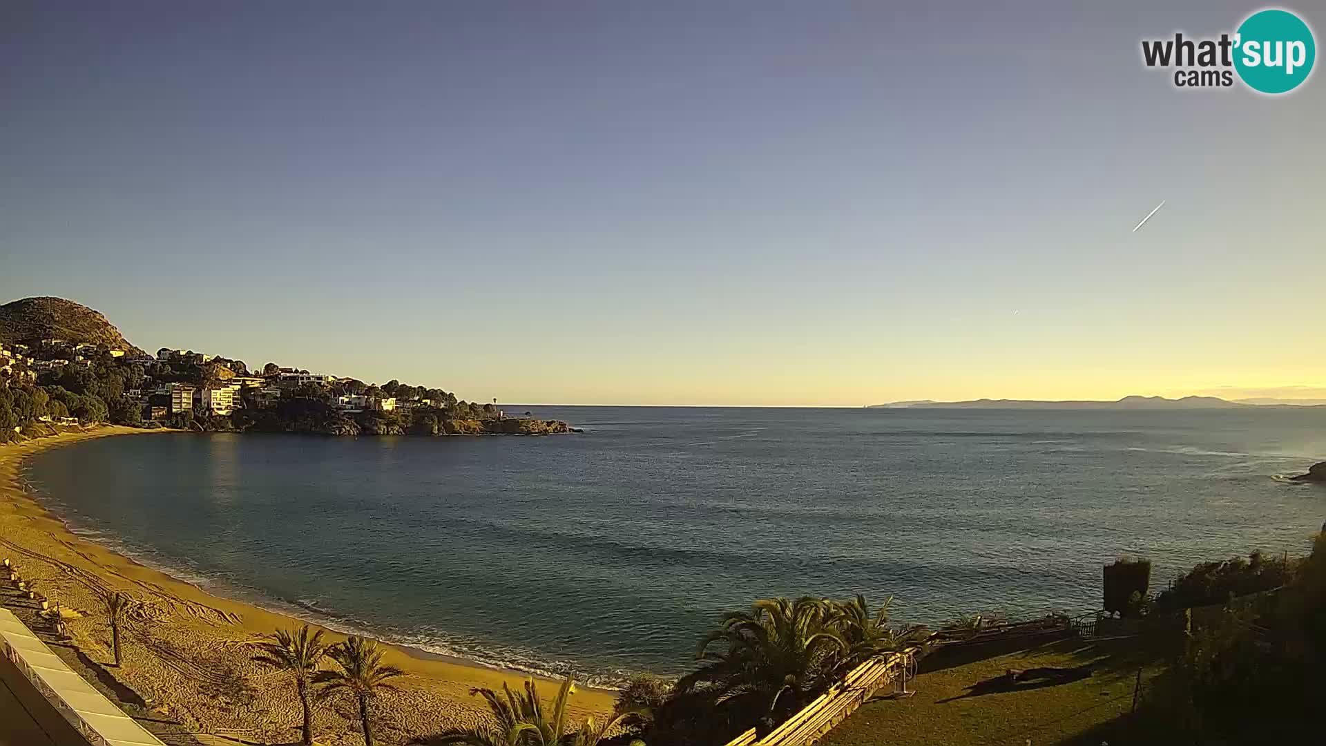 Playa de l’Almadrava camera en vivo Roses – Costa Brava – Espana